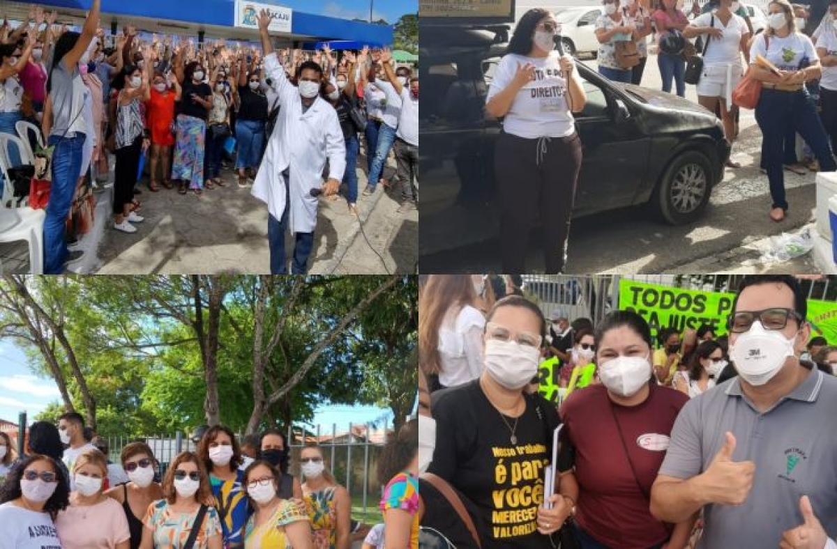 Trabalhadores da saúde de Aracaju farão nova assembleia no dia 12 de abril (Foto: CUT/SE)
