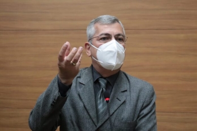 Para Iran Barbosa, desconto previdenciário de 14% foi draconiano e precisa ser revogado (Foto: Jadilson Simões/ Alese)