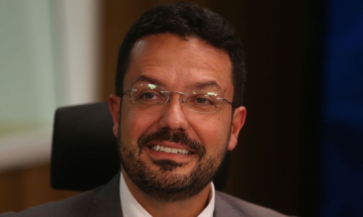 O presidente do FNDE, Marcelo Lopes da Ponte, é o entrevistado no programa A Voz do Brasil (Foto: Valter Campanato/ Agência Brasil)