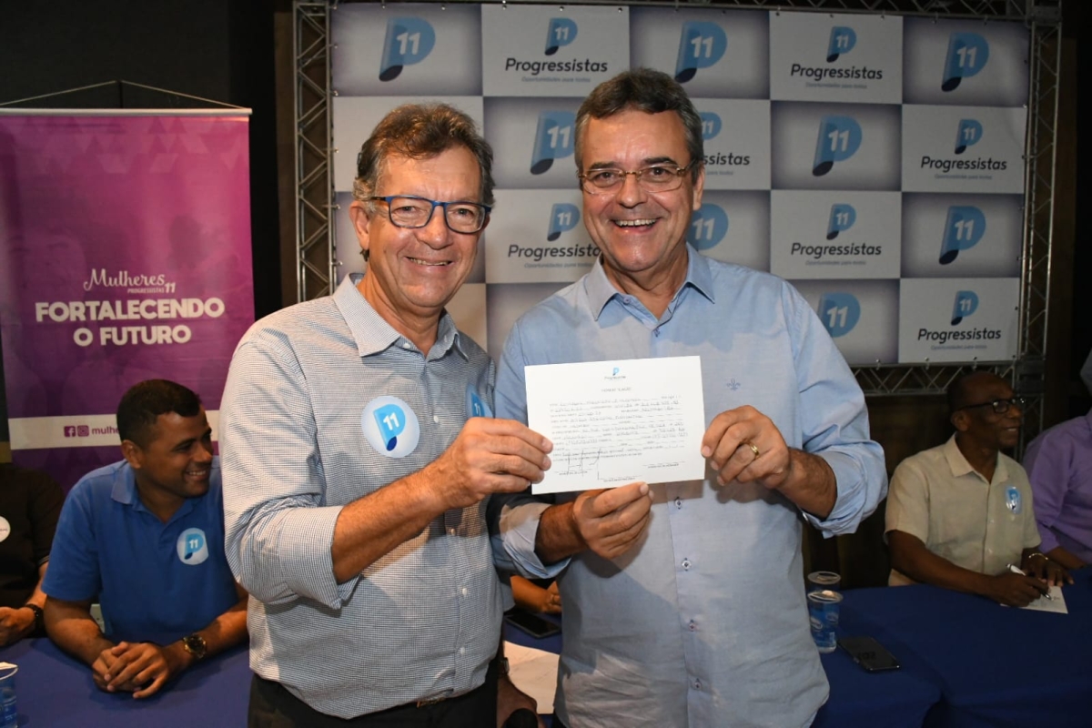 Luciano Pimentel filia-se ao Progressistas (Foto: Hugo Barbosa)