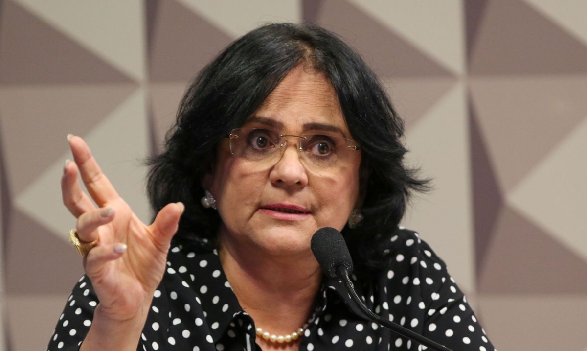 A Comissão de Direitos Humanos e Participação Legislativa (CDH) do Senado ouve a ministra da Mulher, da Família e dos Direitos Humanos, Damares Alves (Foto: Fabio Rodrigues-Pozzebom/ Agência Brasil)