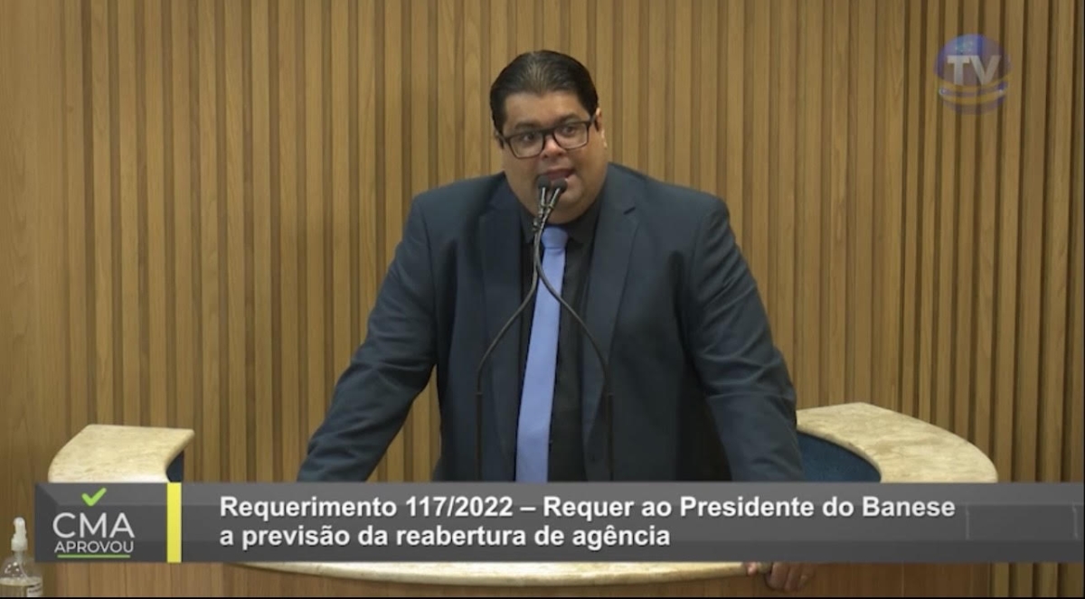 Joaquim da Janelinha tem requerimento aprovado para reabertura do Banese na Farolândia (Foto: Assessoria Joaquim da Janelinha)
