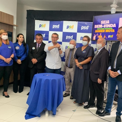Deputada Janier Mota se filia ao PSD (Foto: Assessoria Janier Mota)