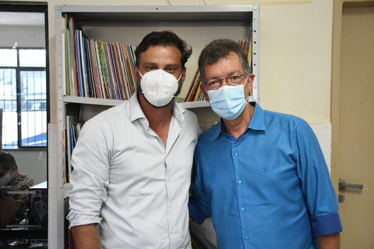 Prefeito de Feira Nova enaltece qualidades de Laércio Oliveira e afirma: "um exemplo de parlamentar" (Foto: André Carvalho))