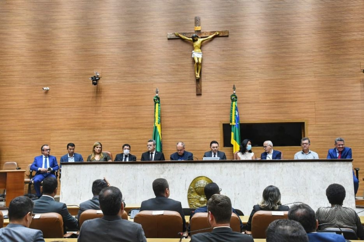 Laércio Oliveira acompanha posse da nova diretoria da ABIH-SE (Foto: Hugo Barbosa/ Site Laércio Oliveira)