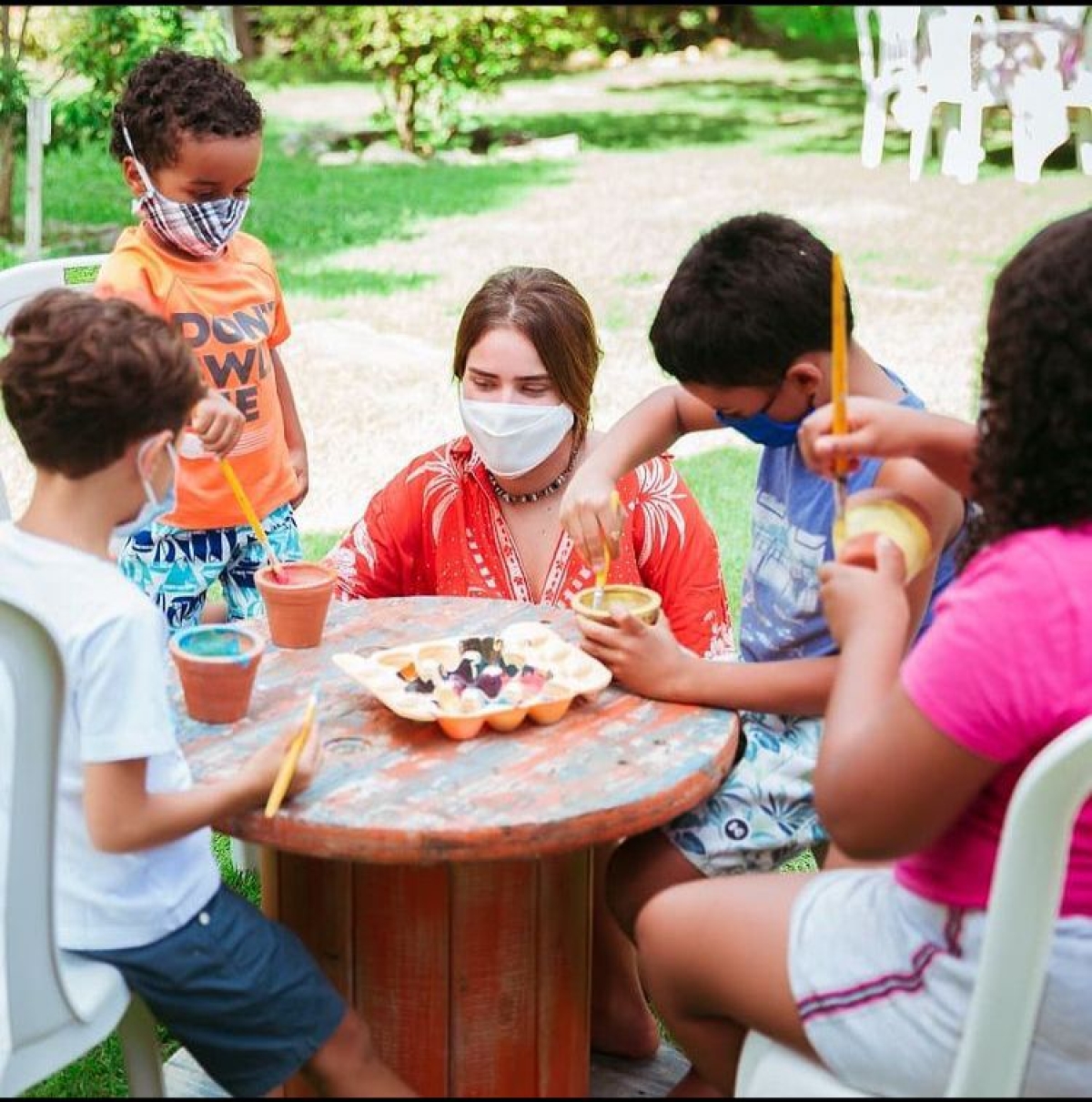 Gabriella Menezes realiza estágio em Psicologia Escolar (Foto: Asscom Unit)