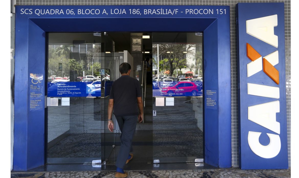 Agência da Caixa Econômica Federal (Foto: Marcelo Camargo/ Agência Brasil)