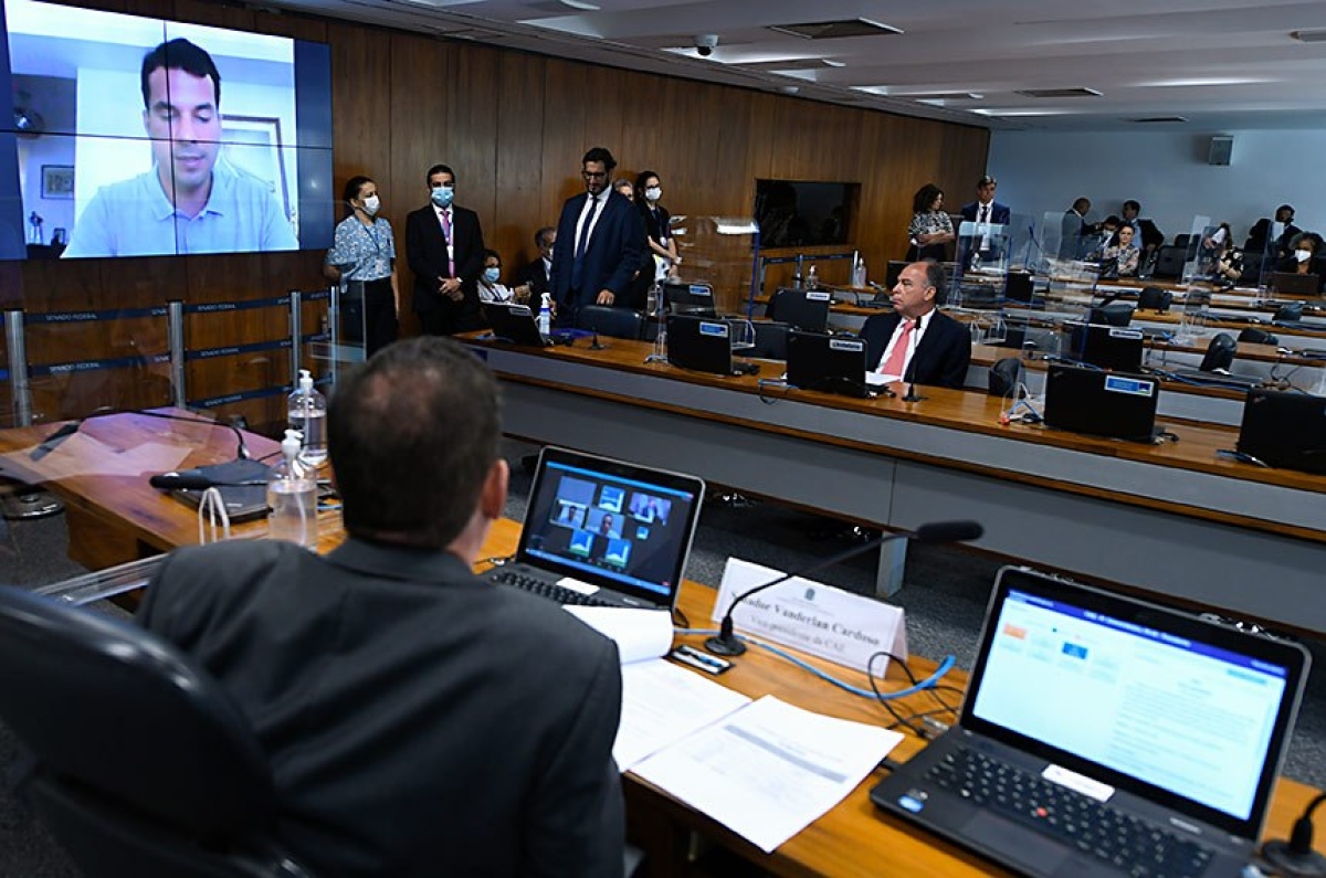 O relator na CAE foi o senador Irajá (PSD-TO) - Foto: Edilson Rodrigues | Agência Senado