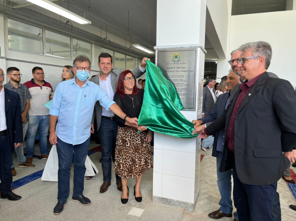 Laércio Oliveira participa da inauguração do Campus do Instituto Federal de Sergipe em Propriá - Foto: Hugo Barbosa | Site Laércio Oliveira