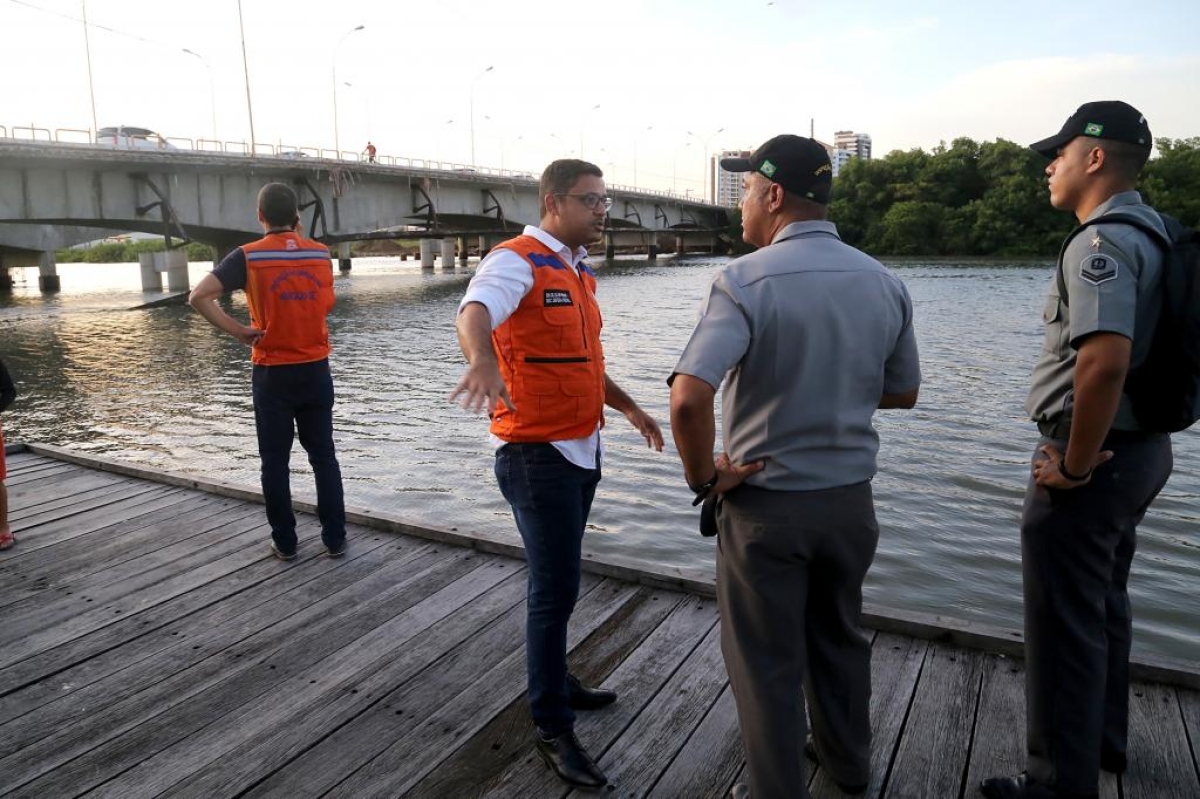 Prefeitura de Aracaju providencia remoção e recuperação de ciclovia da ponte sobre o Poxim - Foto: Prefeitura de Aracaju