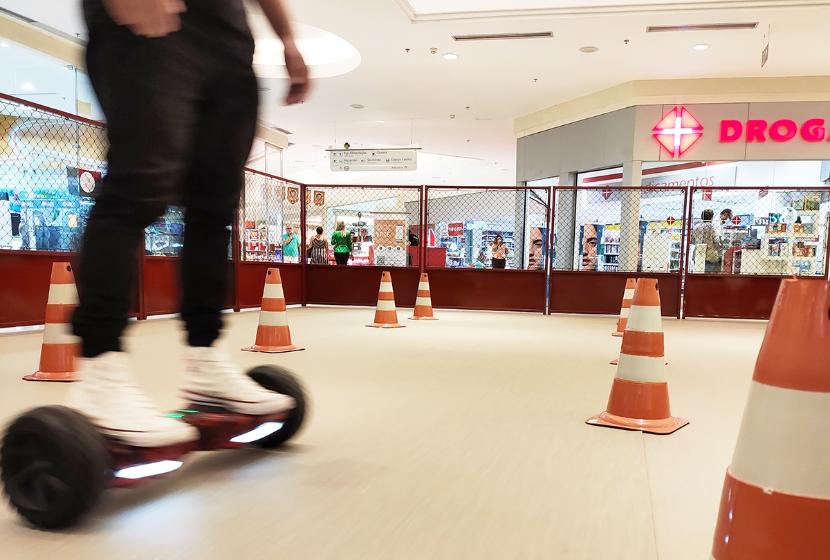 Arena Hoverboard chega a Aracaju - Foto: Ascom Shopping Jardins