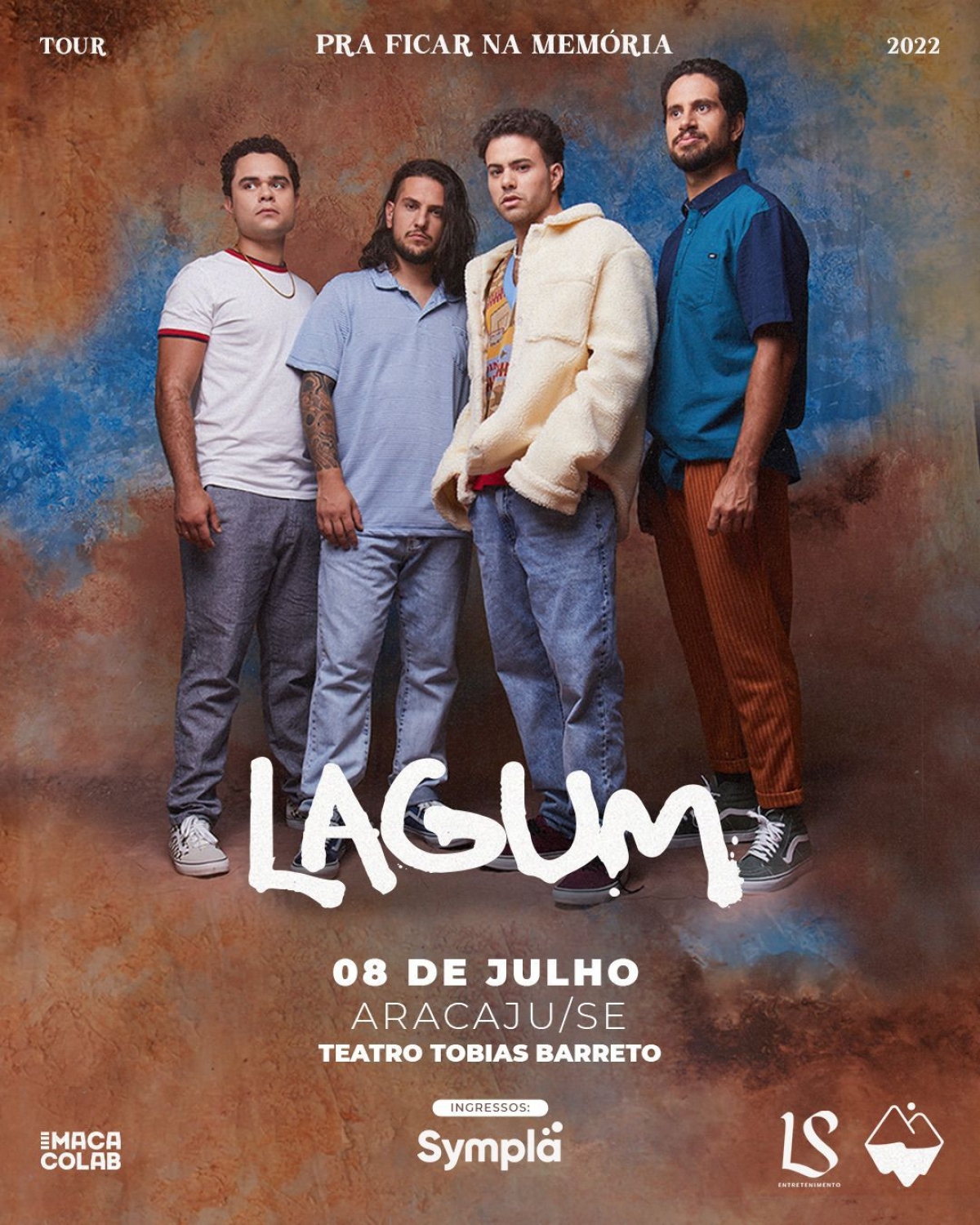 Sucesso no Lollapalooza, Lagum faz show em Aracaju - Imagem: Divulgação