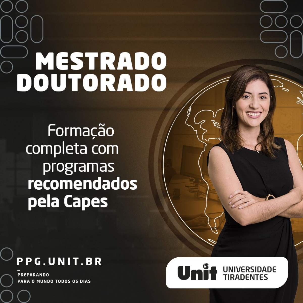 Mestrado e doutorado da Unit estão com inscrições abertas - Imagem: Divulgação | Unit