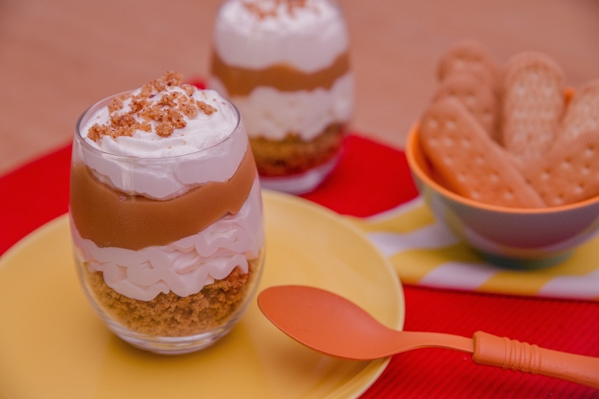 Pavê de Paçoca com Doce de Leite - Foto: Divulgação | Fortaleza