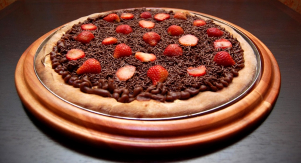 Pizza de Chocolate e Morango - Foto: Divulgação | Finna