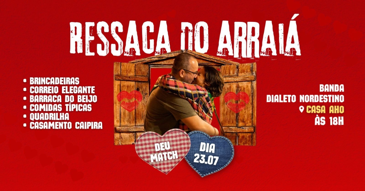 Não é só em junho que tem forró em Sergipe! - Imagem: Divulgação