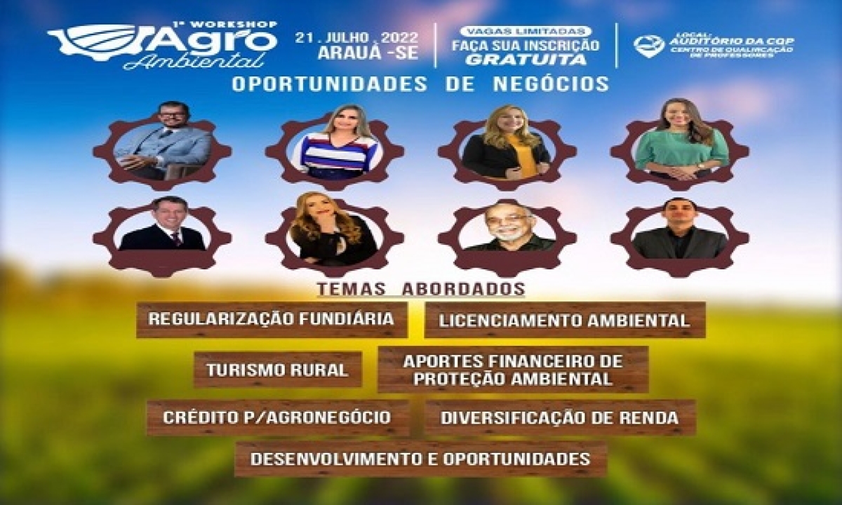 No evento serão ministradas palestras de especialistas e profissionais atuantes nas mais diversas áreas do conhecimento - Imagem: Divulgação