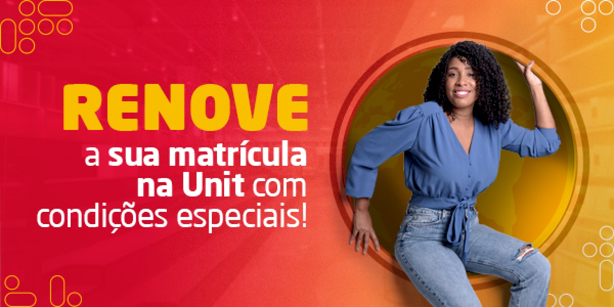 Universitários podem renovar matrícula com desconto - Imagem: Divulgação | Unit