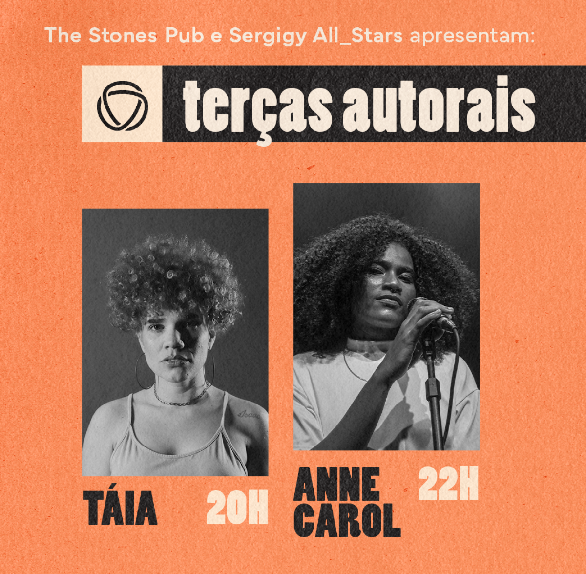 The Stones Pub recebe o projeto Terças Autorais - Imagem: Divulgação
