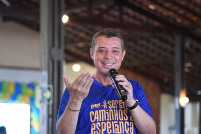 Fábio Mitidieri permanece internado e apresenta sintomas respiratórios - Foto: Assessoria Fábio Mitidieri
