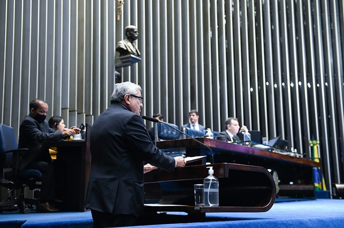 O Senado aprovou a MP 1.111 no dia 13 de julho, com relatório favorável do senador Roberth Bringel (União-MA) - Foto: Roque de Sá | Agência Senado