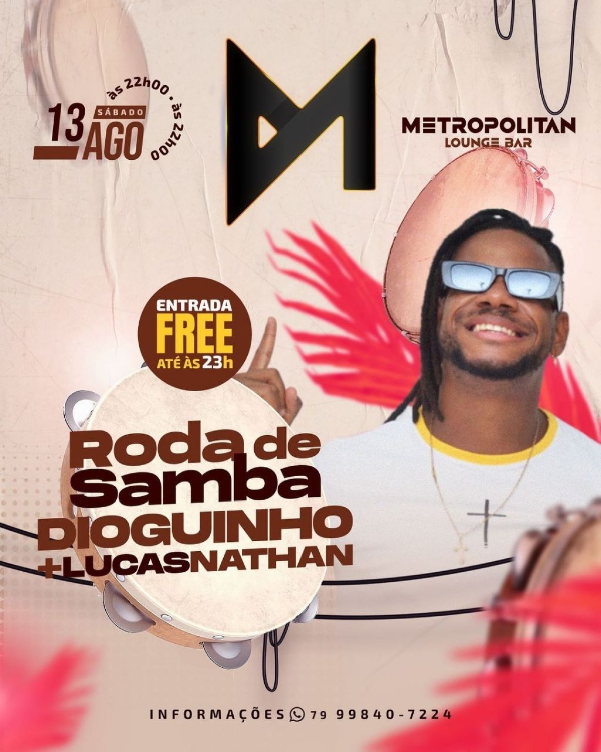 Roda de Samba no Metropolitan Bar - Imagem: Divulgação