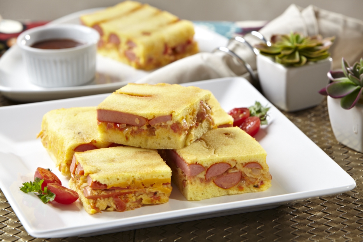 Cachorro-quente de forno - Foto: Divulgação | Margarina Amorela