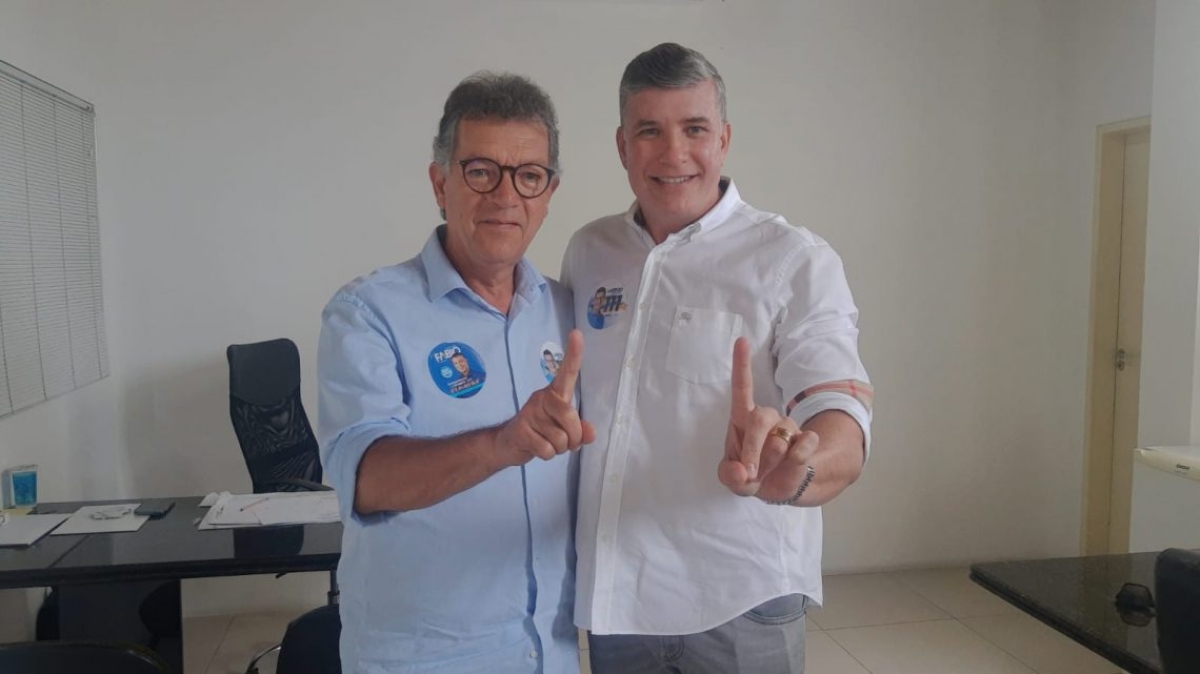 Cristiano Cavalcante declara apoio a Laércio: "Como senador ele continuará desenvolvendo um grande trabalho" - Foto: Site Laércio Oliveira