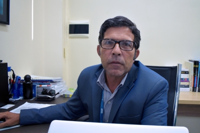 Professor PhD Artur Campos, coordenador do Unit Idiomas - Foto: Asscom Unit
