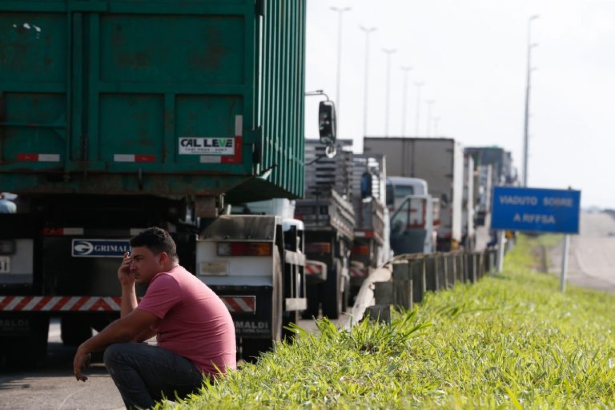 Política de piso do transporte de carga foi uma resposta à greve de caminhoneiros em 2018 - Foto: Tânia Rêgo | Agência Brasil