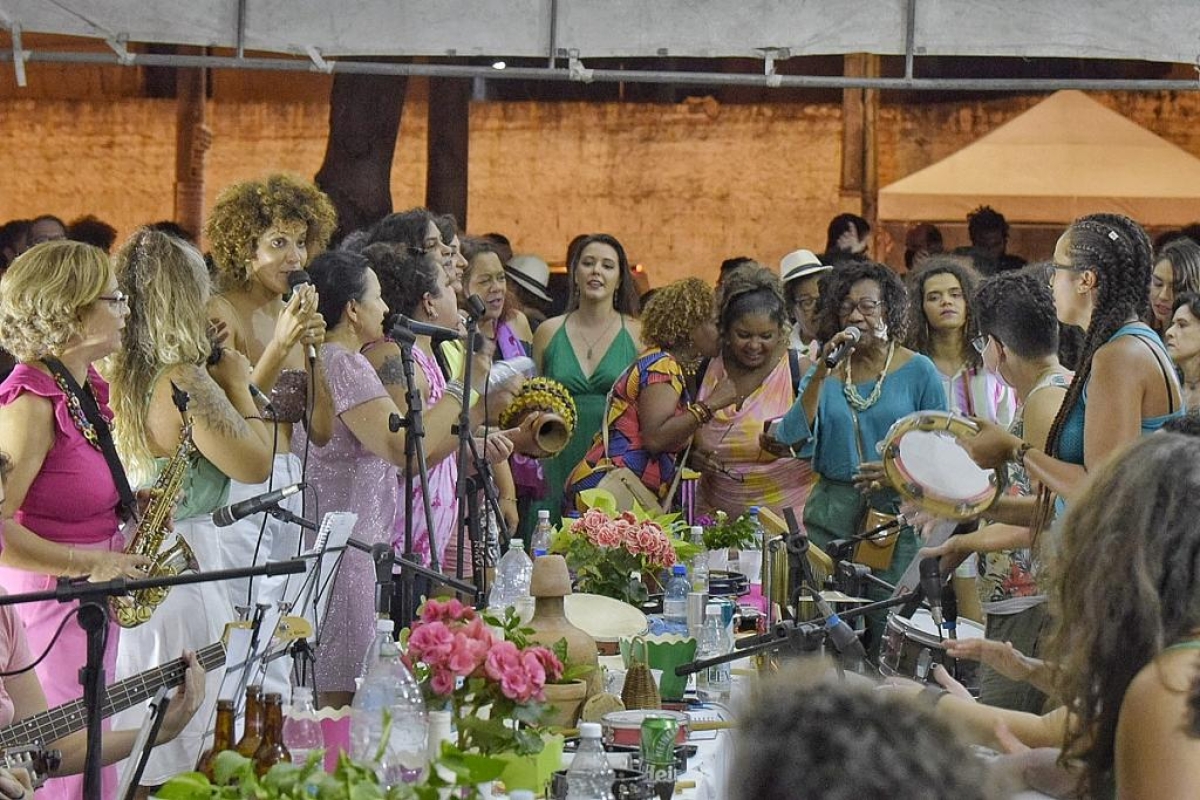 Encontro Nacional e Internacional de Mulheres na Roda de Samba 2021 - Foto: Raphael Schmidt