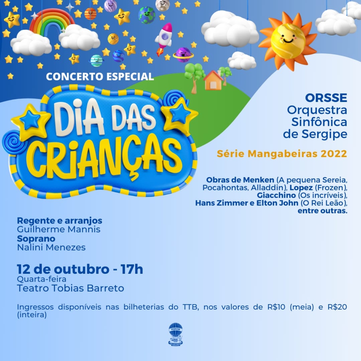 No Dia das Crianças, Orsse apresenta concerto especial - Imagem: Divulgação