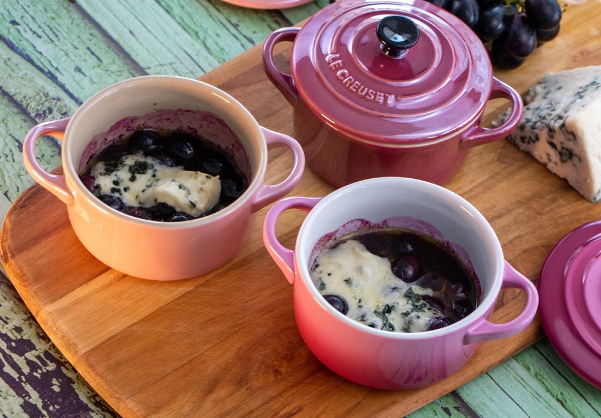 Uva Vitória assada com Gorgonzola - Foto: 
Divulgação | Mimo