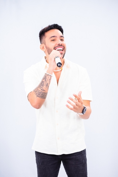 Cantor Pablo Dez fará gravação do novo DVD "Com Sentimento" - Foto: Netu Costa