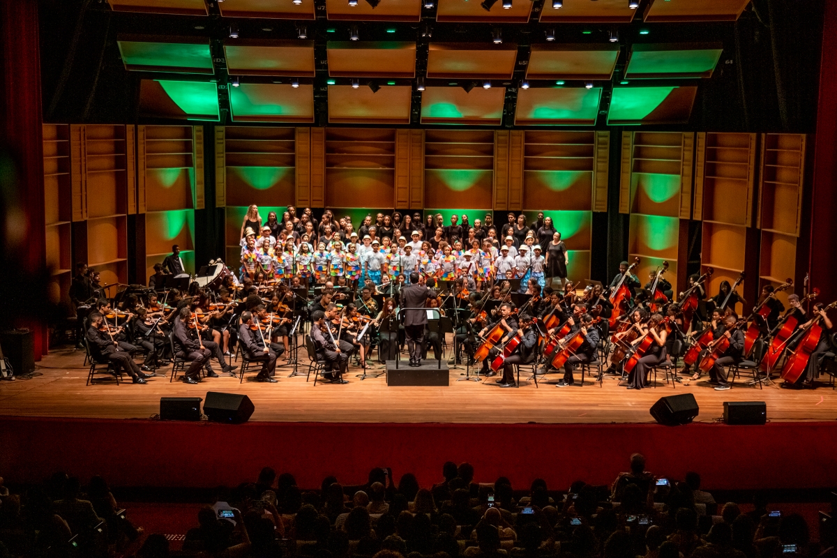 Teatro Tobias Barreto lota em concerto da Orquestra Jovem de Sergipe - Foto: Diego DiSouza