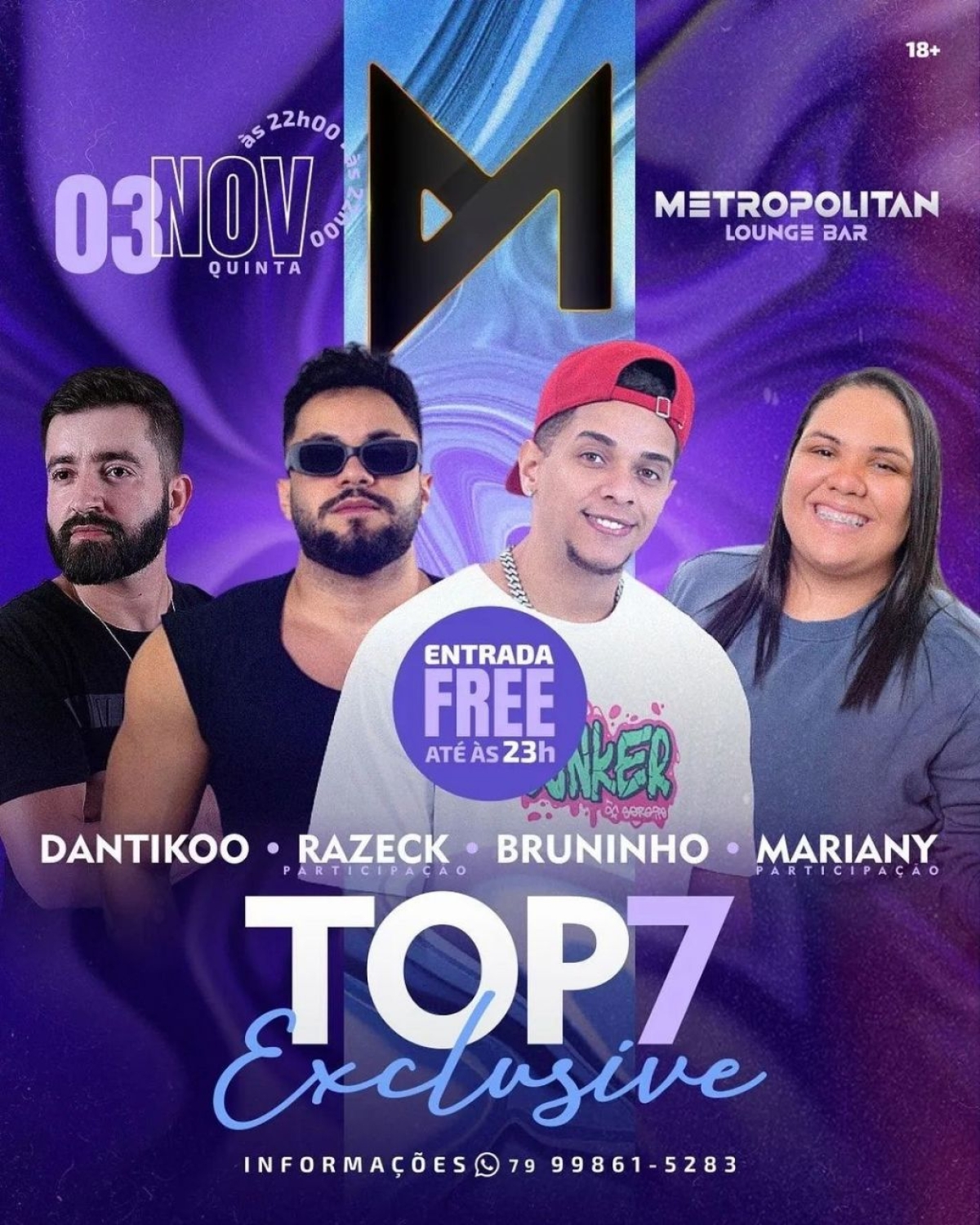 Top 7 Exclusive - Imagem: Divulgação