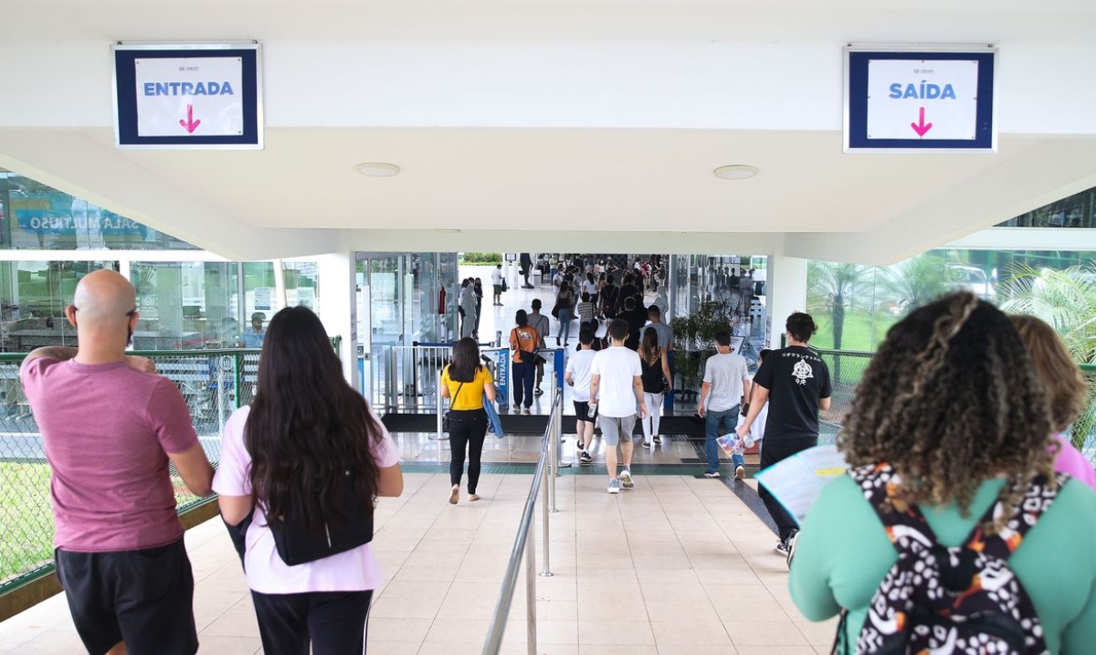 Participantes do Enem 2021 - Foto: Valter Campanato | Agência Brasil