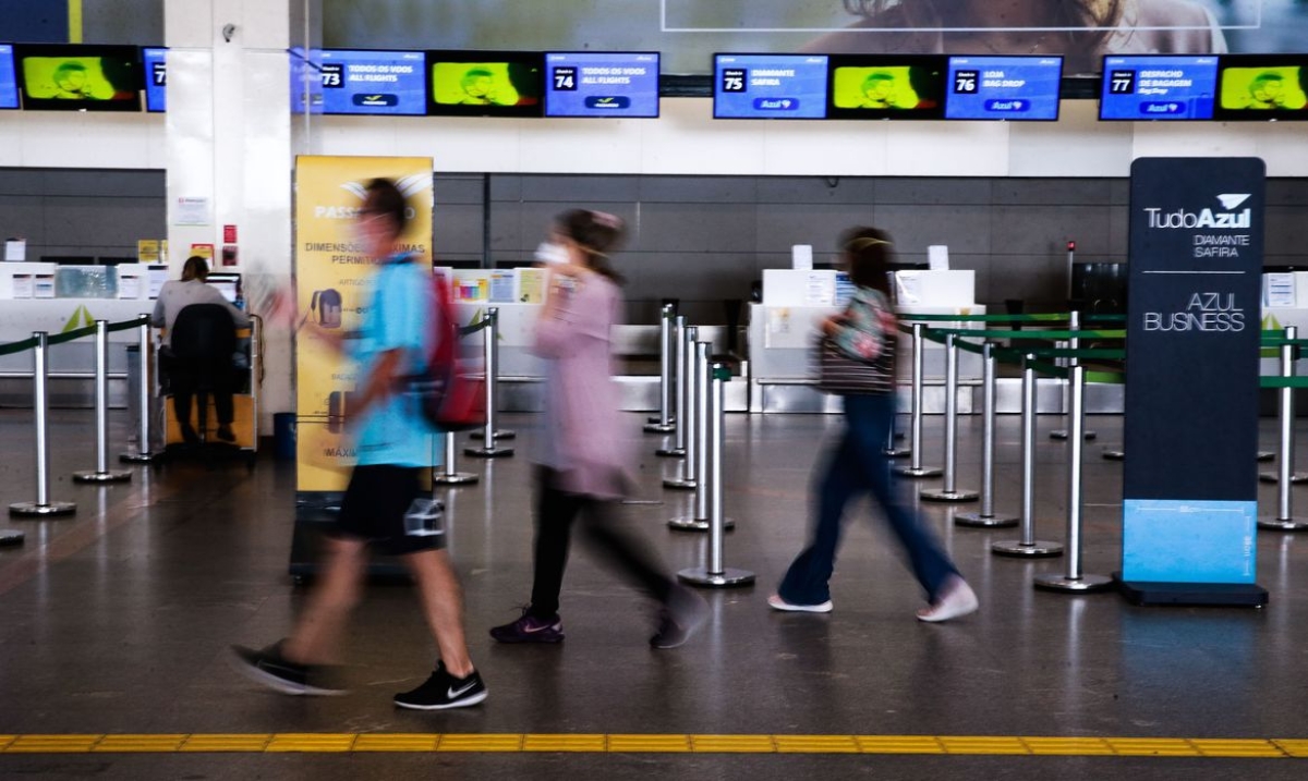 Anvisa aprova volta do uso de máscaras em aviões e aeroportos - Foto: Marcello Casal Jr. | Agência Brasil