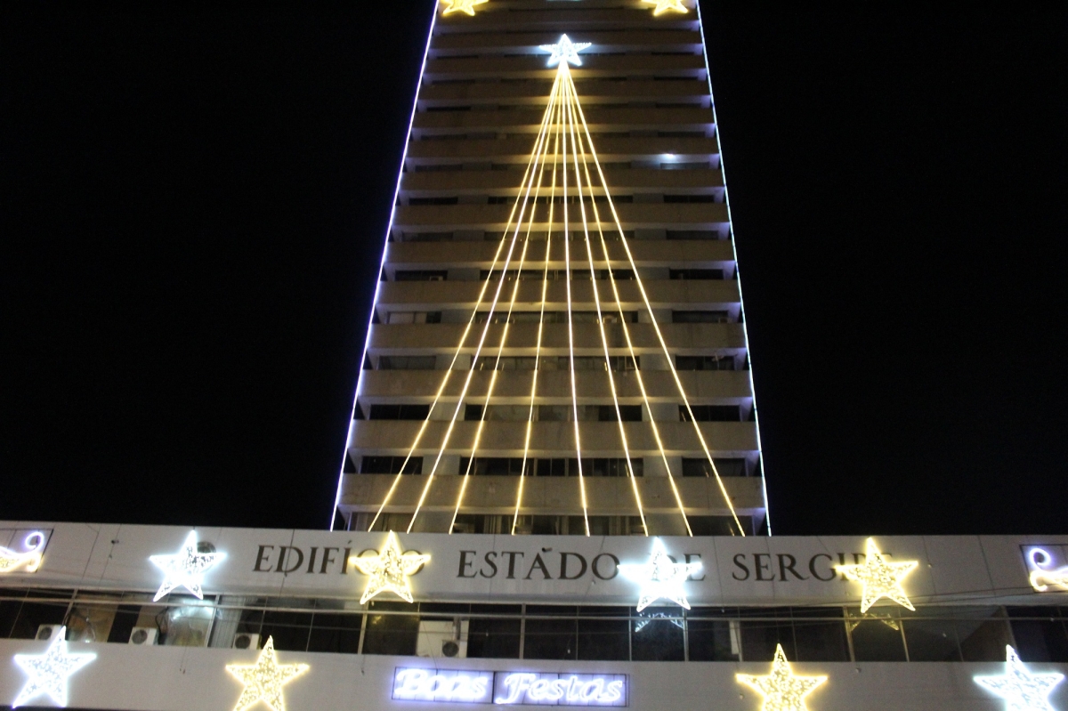 Prédio Maria Feliciana será iluminado com decoração natalina - Foto: Assessoria Energisa/SE