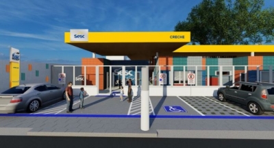 Creche Sesc será inaugurada nesta quarta-feira, 14/12, em Aracaju - Imagem: Sesc/SE