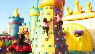 Castelo Inflável: Jump Around retorna a Aracaju em janeiro - Foto: Divulgação