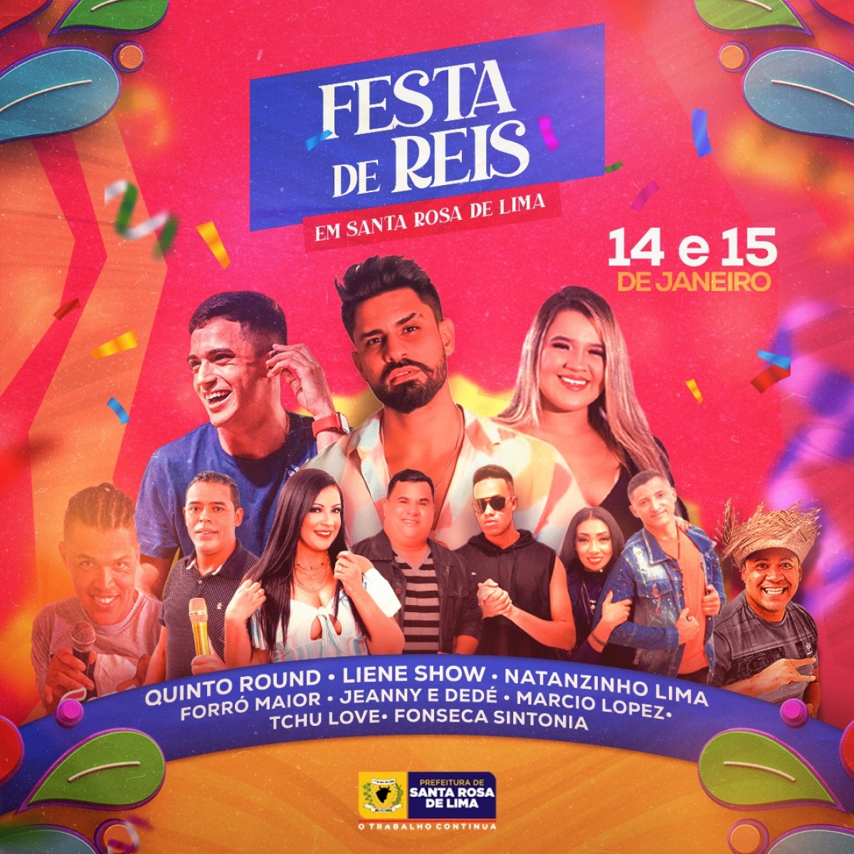 Festa de Reis em Santa Rosa de Lima - Imagem: Divulgação