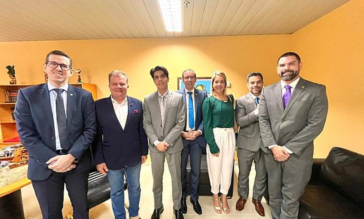 Presidente da Adpese é recebido pelo presidente eleito do Tribunal de Justiça de Sergipe - Foto: Adpese