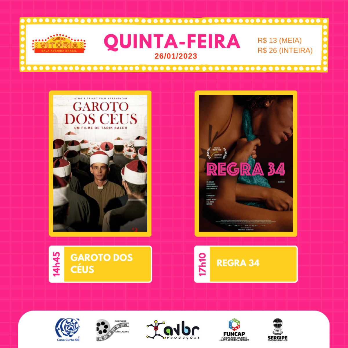 Imagem: Divulgação: Cinema Vitória