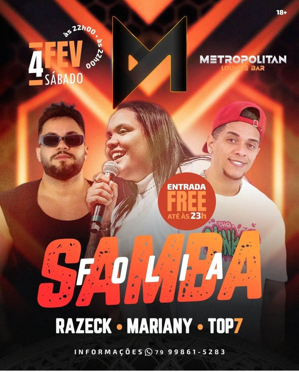 Metropolitan apresenta Samba Folia - Imagem: Divulgação | Metropolitan