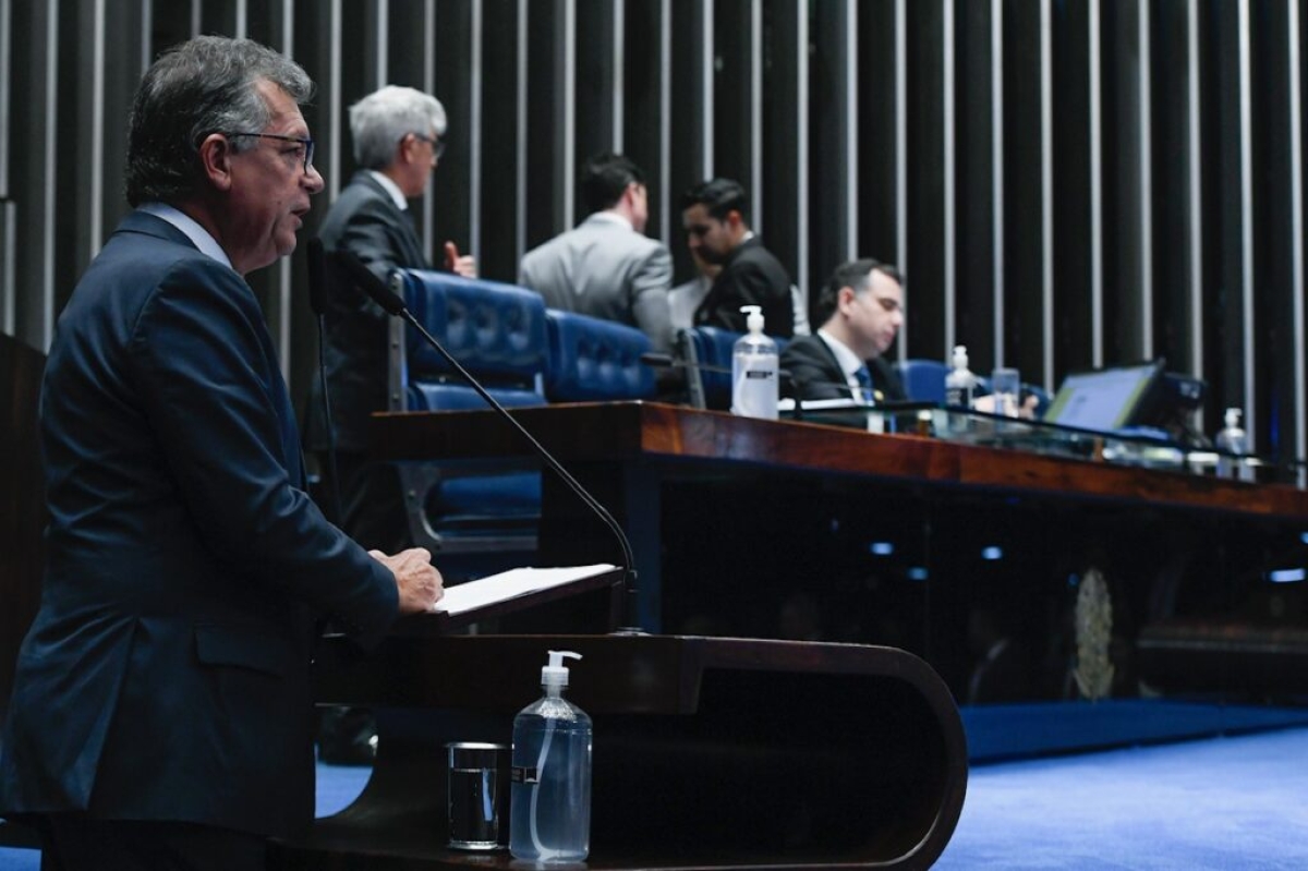 Laércio Oliveira apresenta projeto que cria o Estatuto da Segurança Privada - Foto: Agência Senado