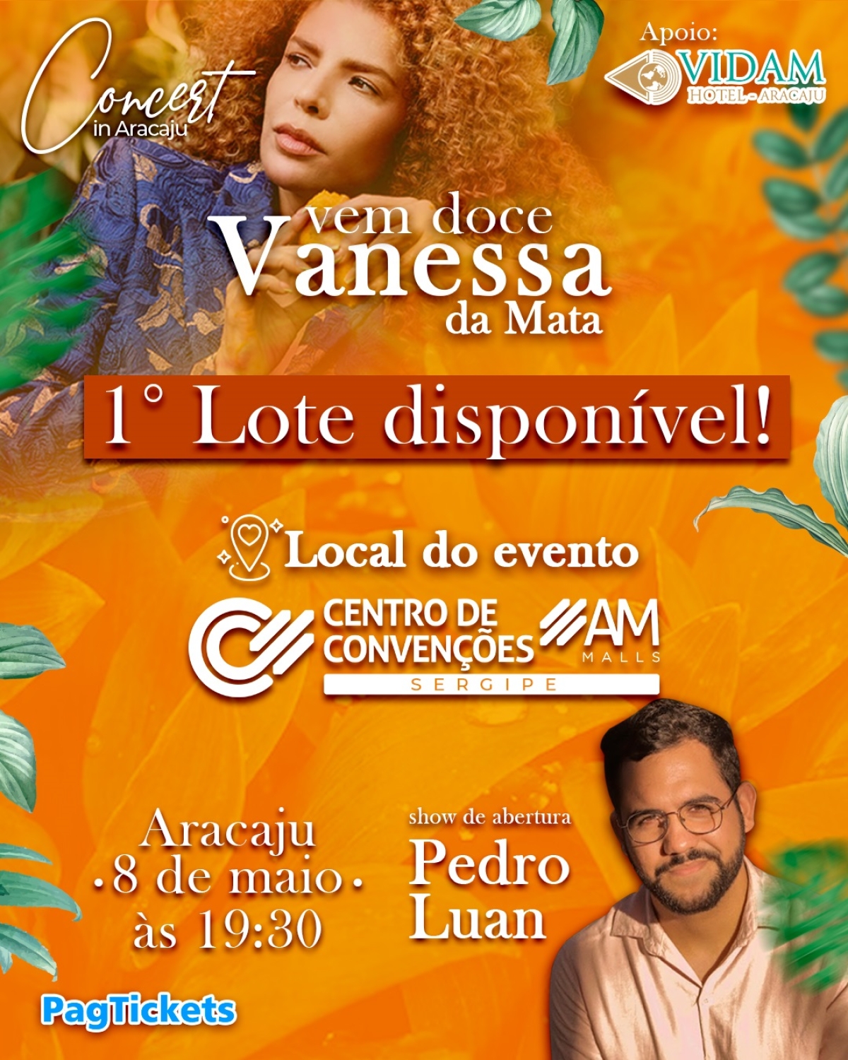 "Concert in Aracaju" apresenta Vanessa da Mata - Imagem: Divulgação