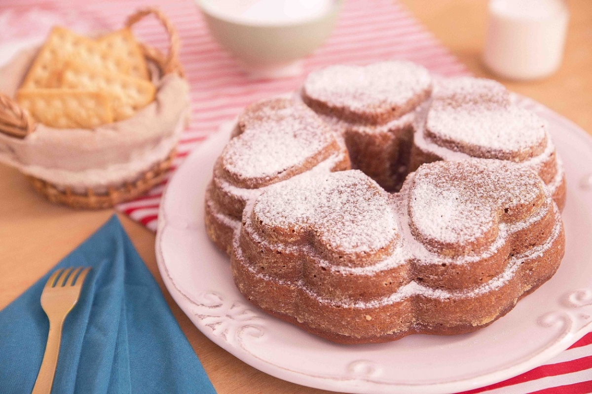 Bolo de Banana com Bolacha Cream Cracker - Foto: Marca Fortaleza | Divulgação