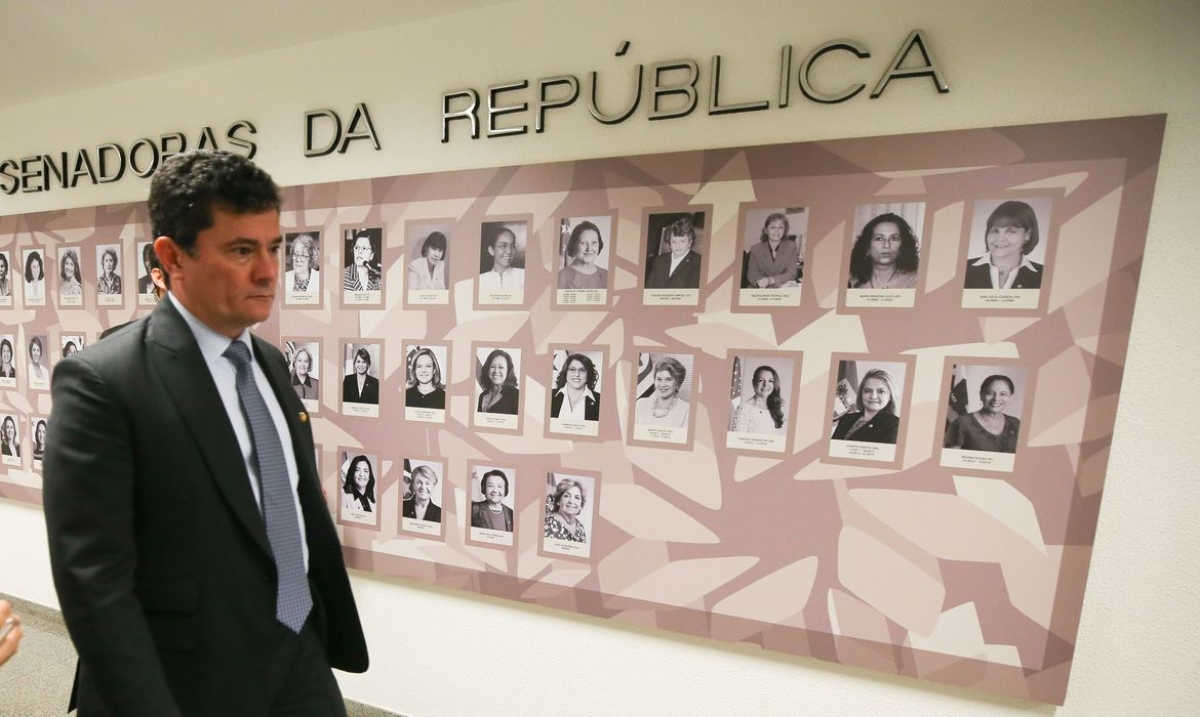 Brasília (DF), 23/03/2023 - Senador Sergio Moro, nos corredores do Senado - Foto: Lula Marques | Agência Brasil