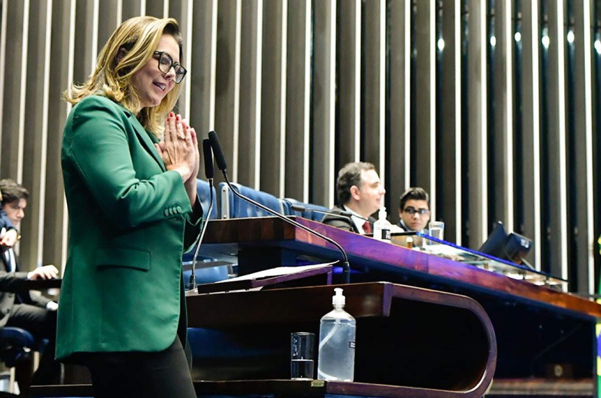 Relatora do texto, Leila Barros defendeu a aprovação da proposta sem algumas das alterações feitas na Câmara - Foto: Waldemir Barreto | Agência Senado